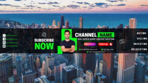 real estate agent youtube city background banner 67